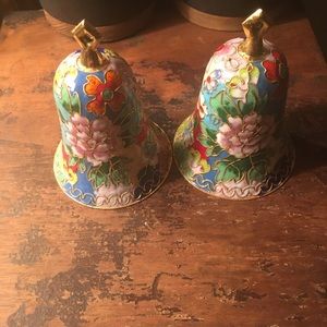 Cloisonné ornate bells